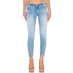 AMO Twist‎ Crop Jeans in Sweet Cheeks Wash Size 27